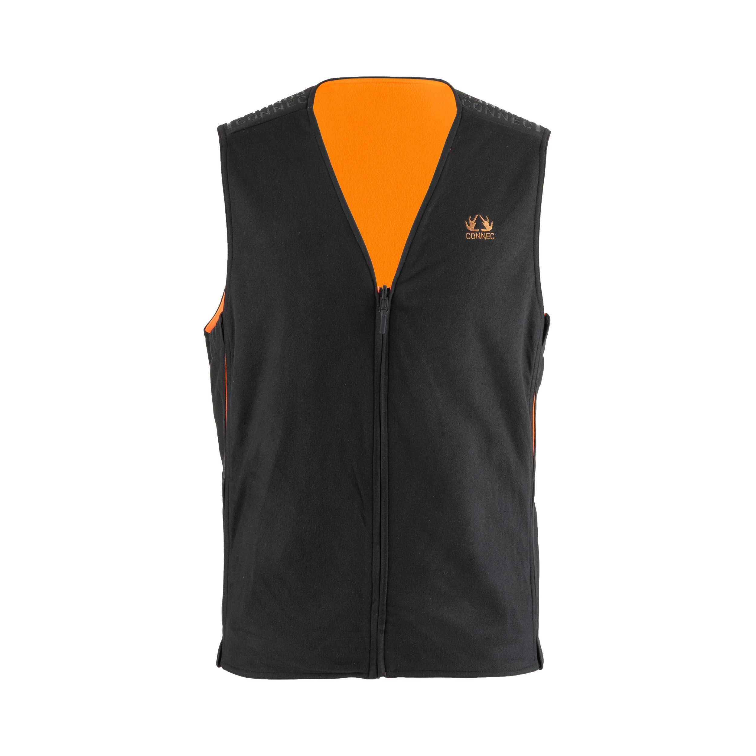 DOSSARD DE CHASSE ORANGE RÉVERSIBLE