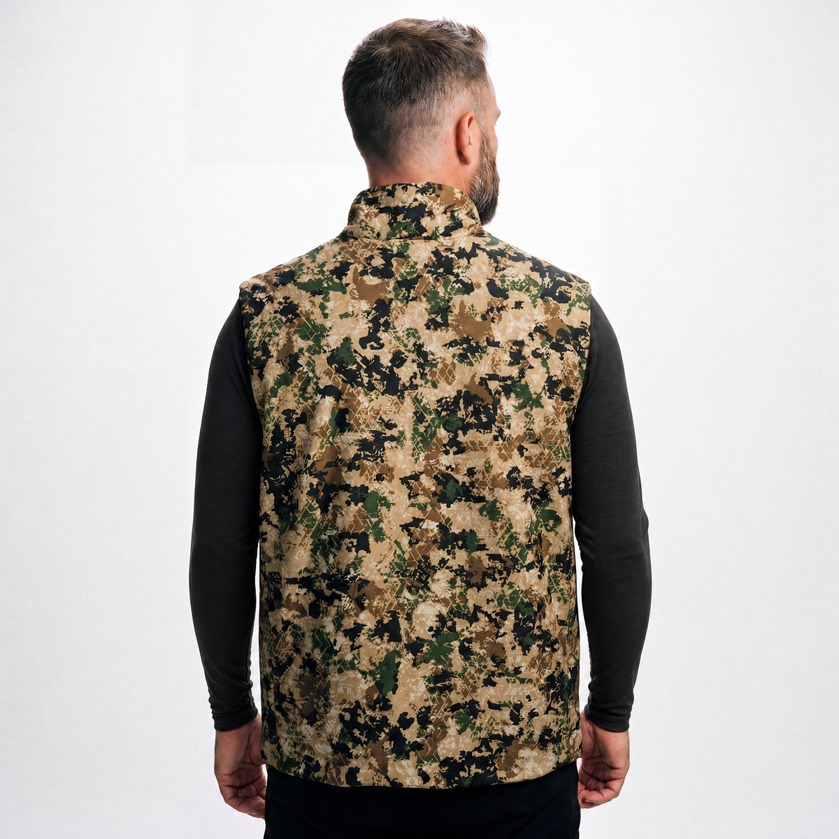 VESTE ACTIVE STRETCH CAMO ISOLÉ