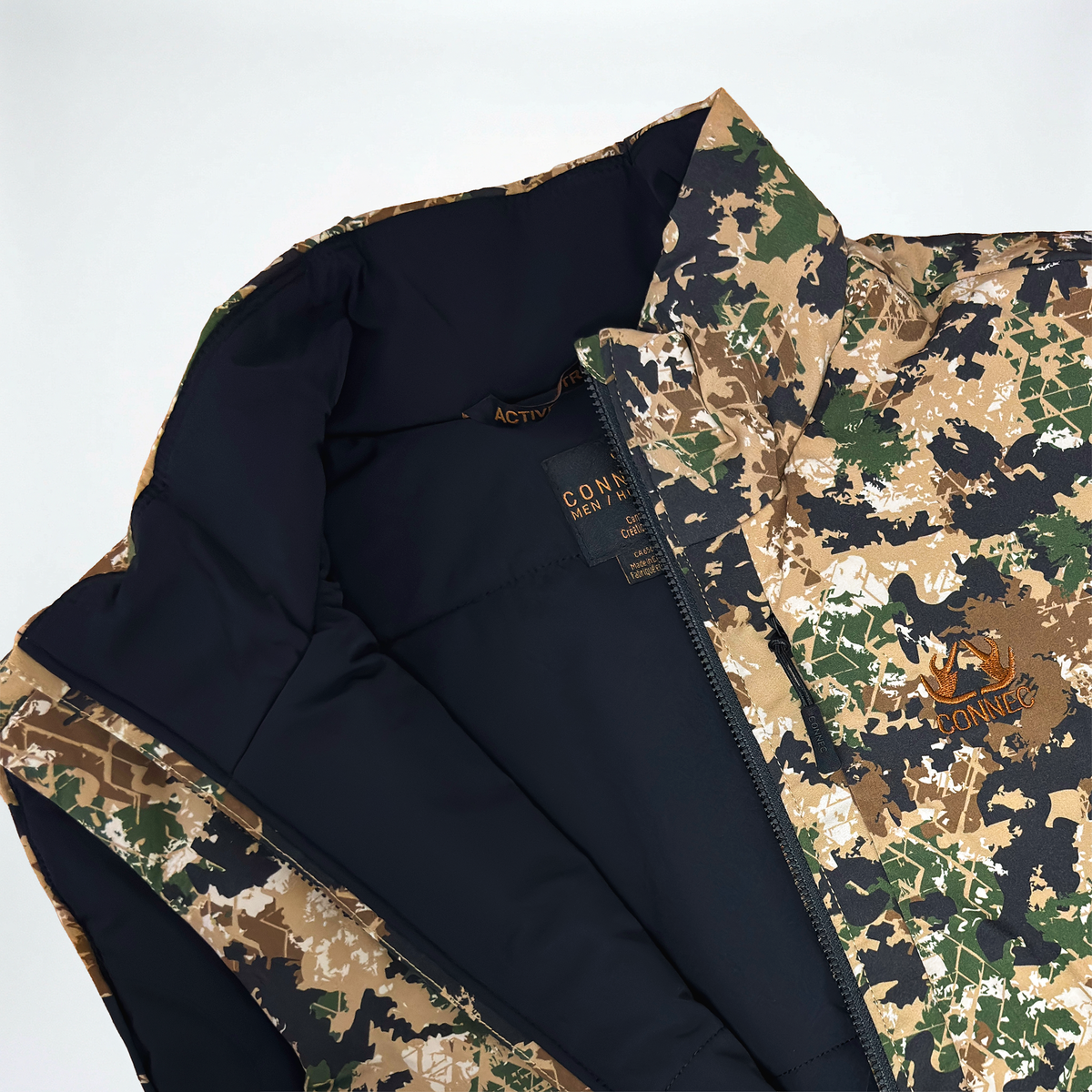 VESTE ACTIVE STRETCH CAMO ISOLÉ