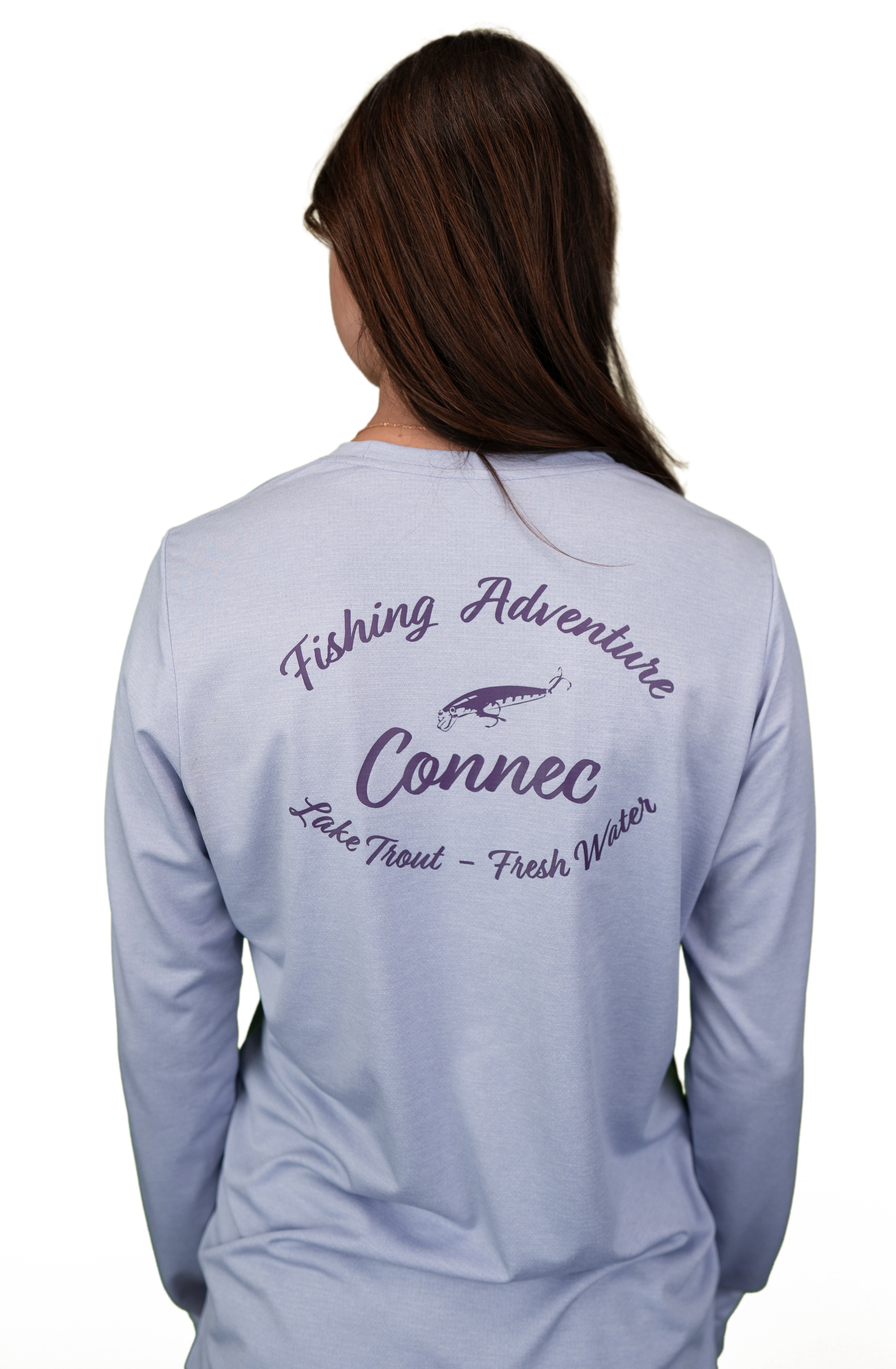 T-shirt à manches longues Equinoxe pour femme à col rond