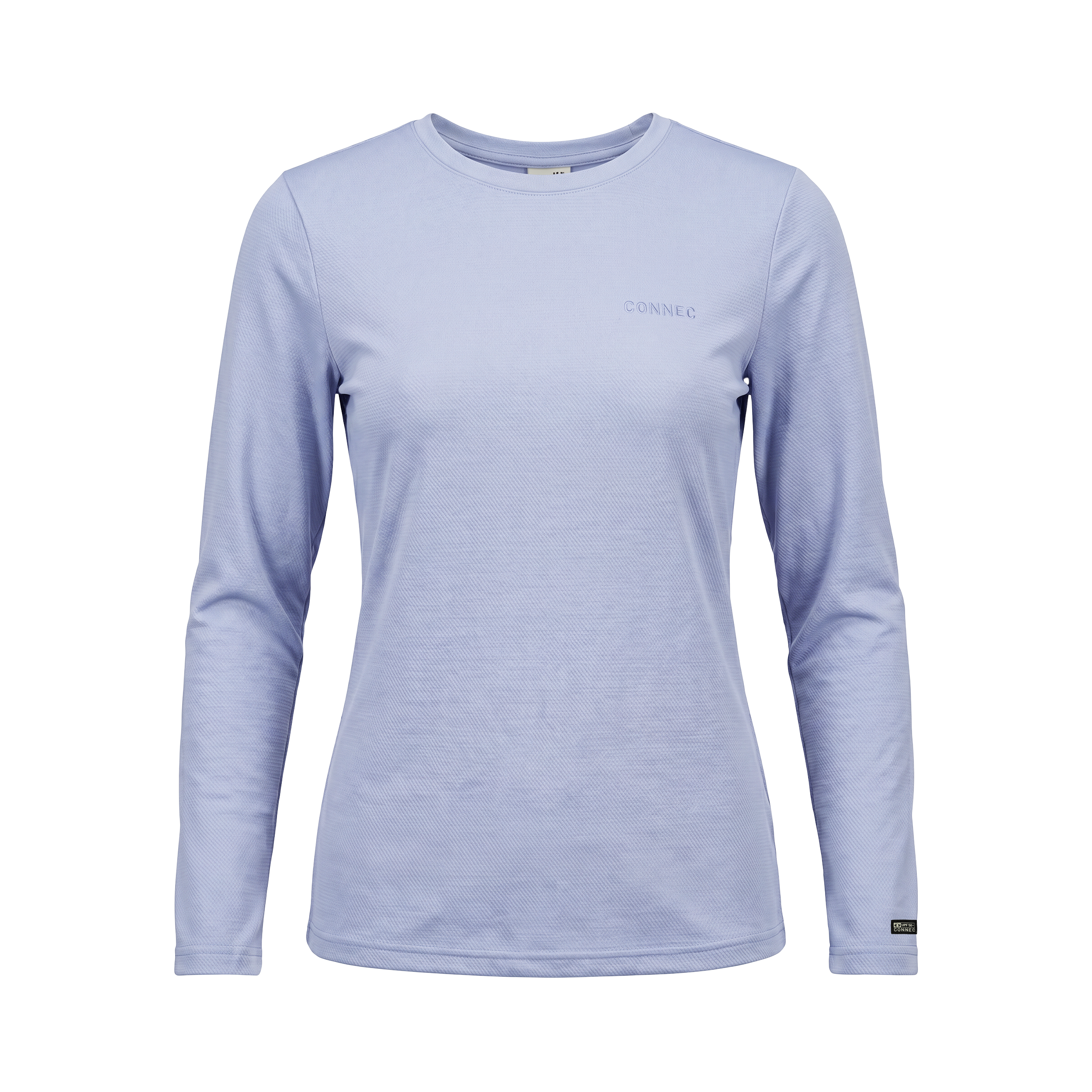 T-shirt à manches longues Equinoxe pour femme à col rond