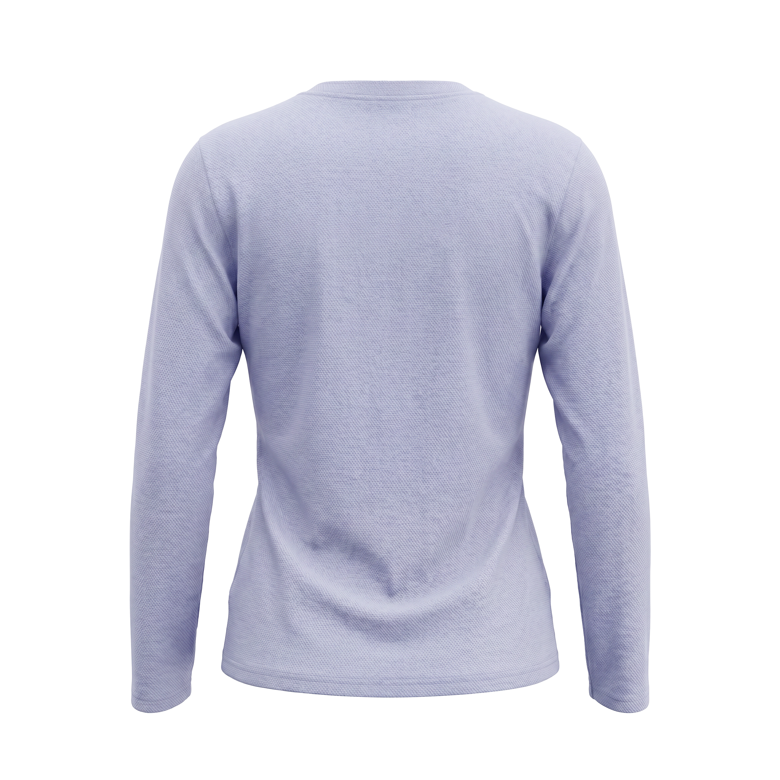 T-shirt à manches longues Equinoxe pour femme à col rond