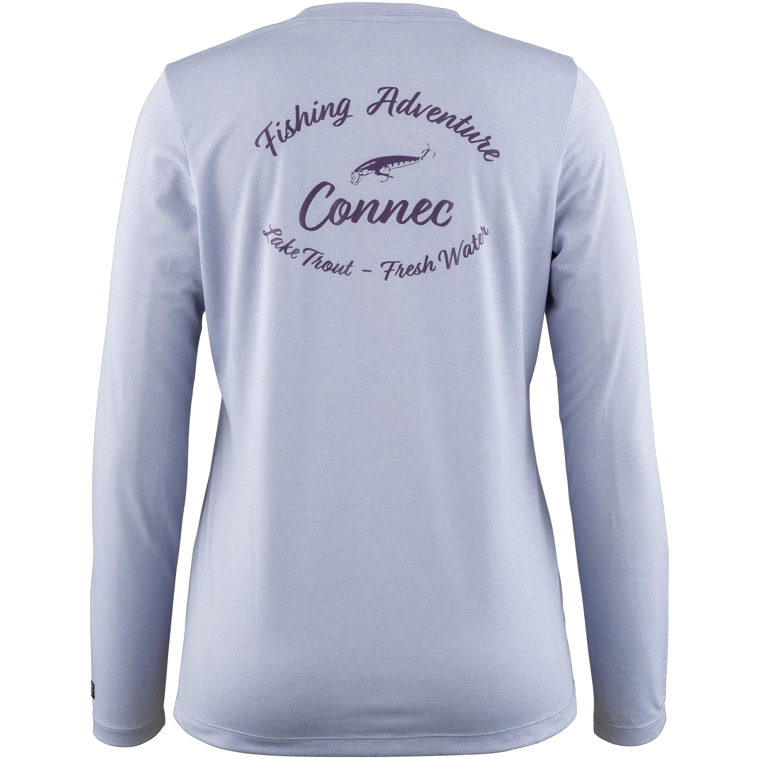 T-shirt à manches longues Equinoxe pour femme à col rond