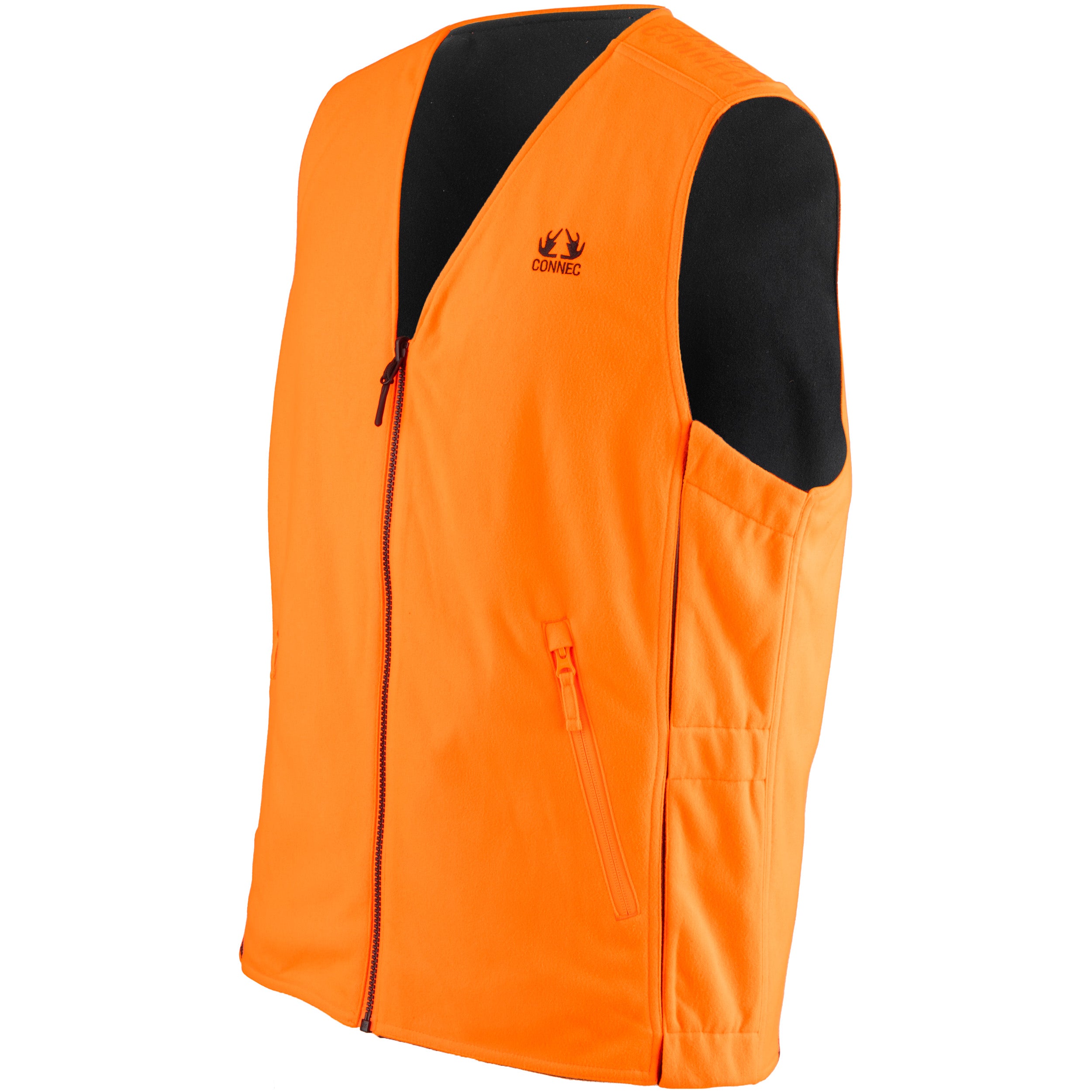 REVERSIBLE BLAZE ORANGE VEST FOR HUNTING