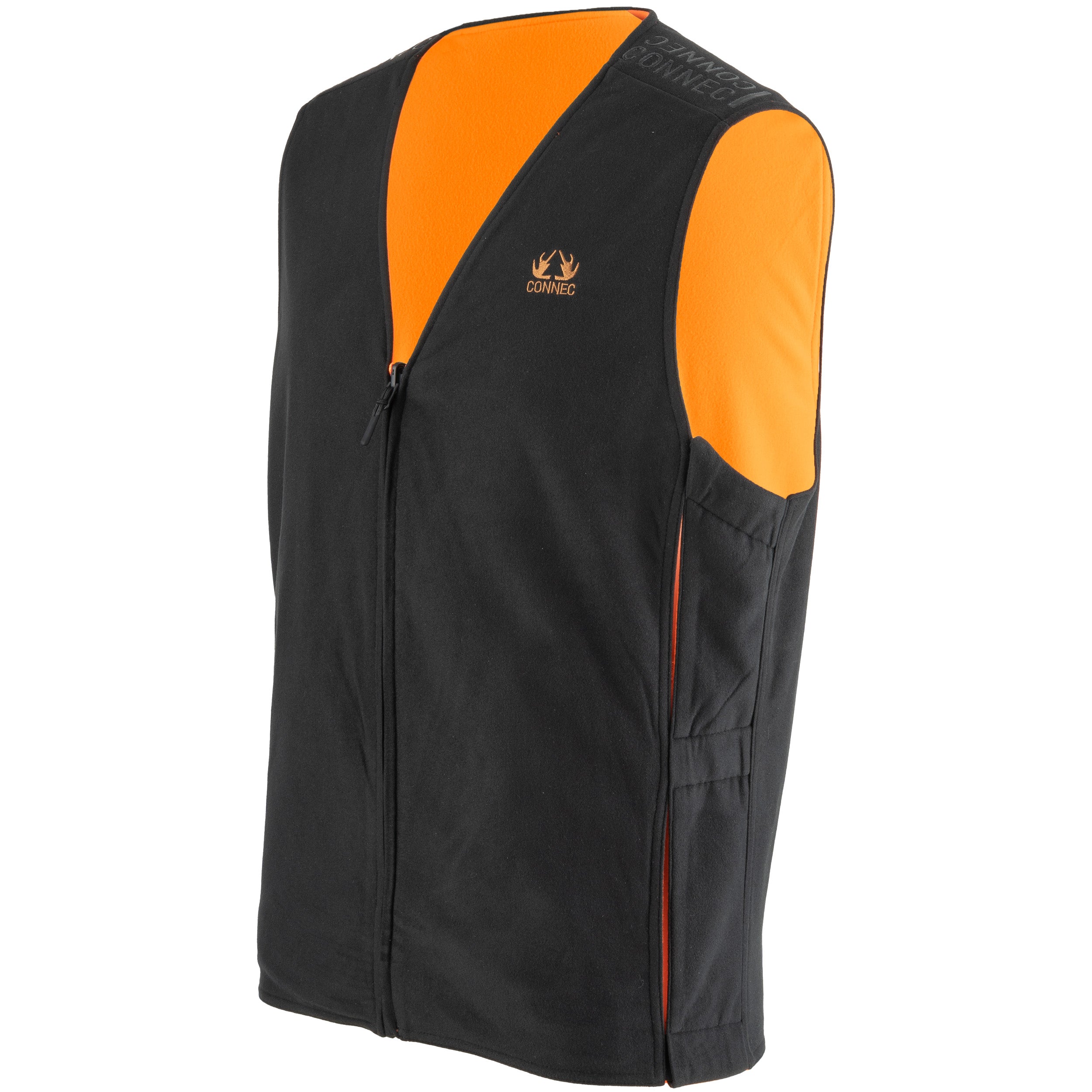 REVERSIBLE BLAZE ORANGE VEST FOR HUNTING