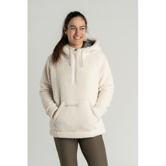 women's sherpa hoodie jacket