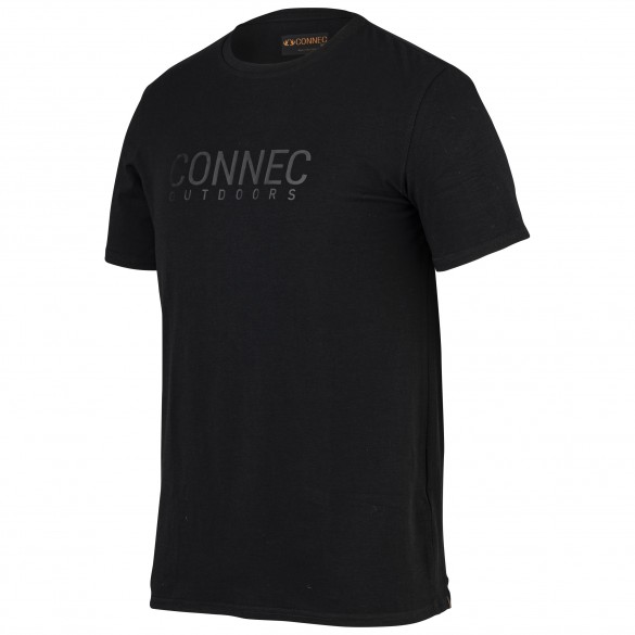 TRAIL-T SHIRT Black MOOSE by Connec Outdoors