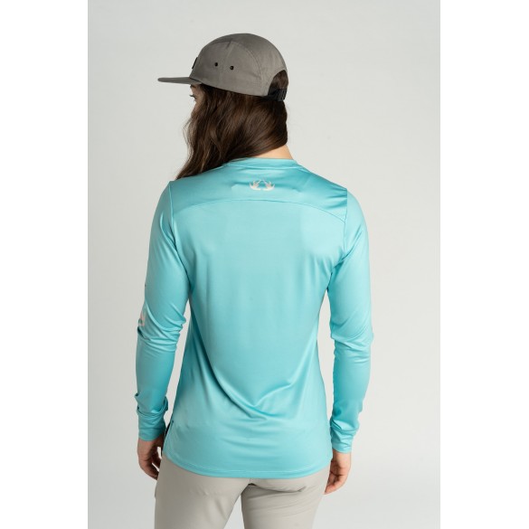 Women's outdoor and fishing sweater - LS Crewneck - CONNEC
