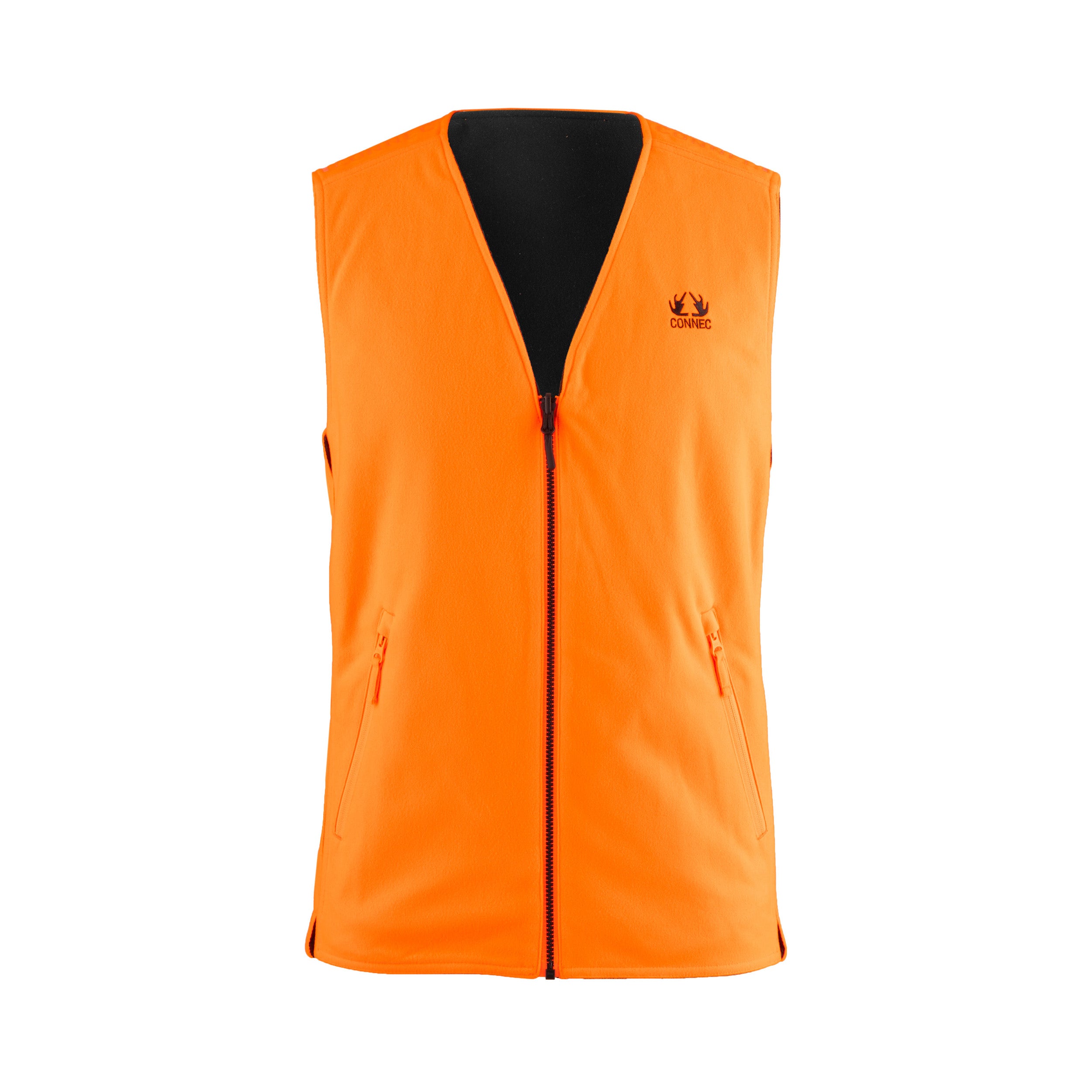 REVERSIBLE BLAZE ORANGE VEST FOR HUNTING