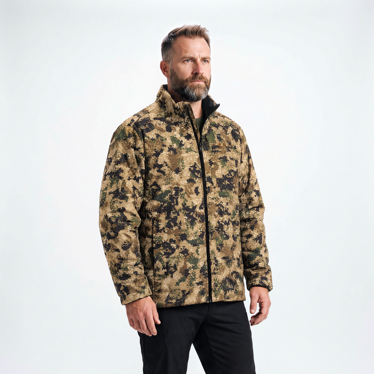 ACTIVE STRETCH CAMO JACKET INSULATED
