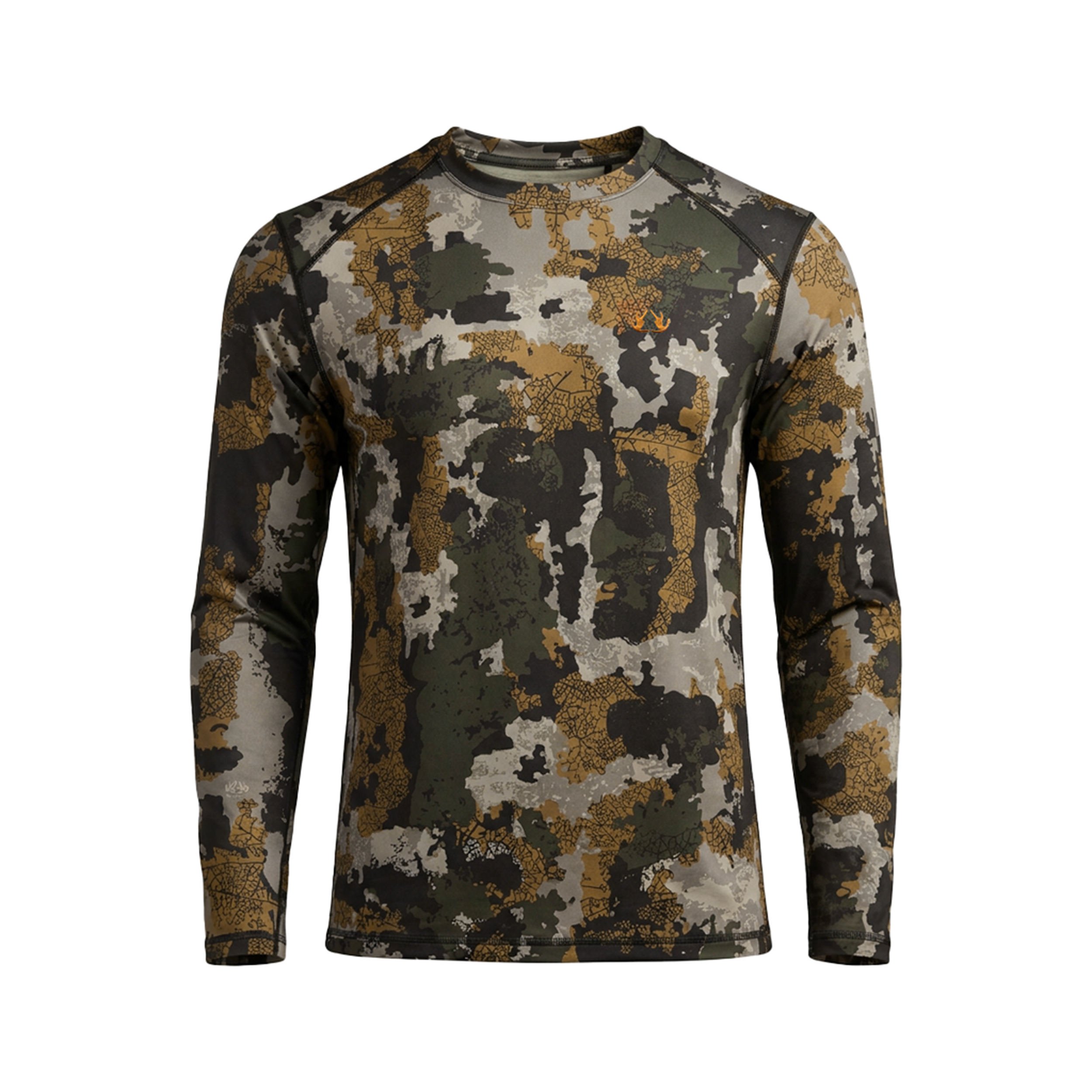 MERINO BASE LAYER TOP - CAMO