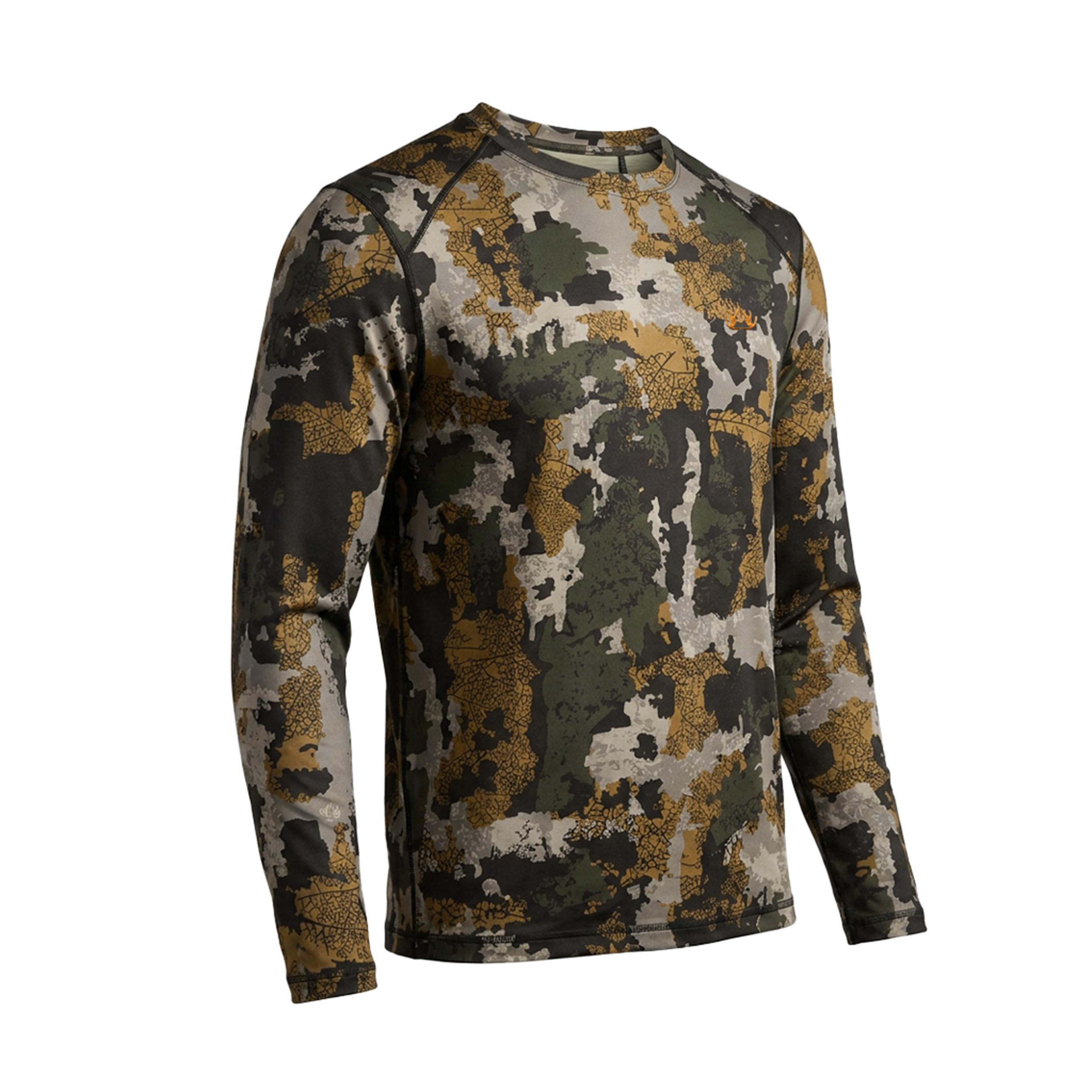 MERINO BASE LAYER TOP - CAMO