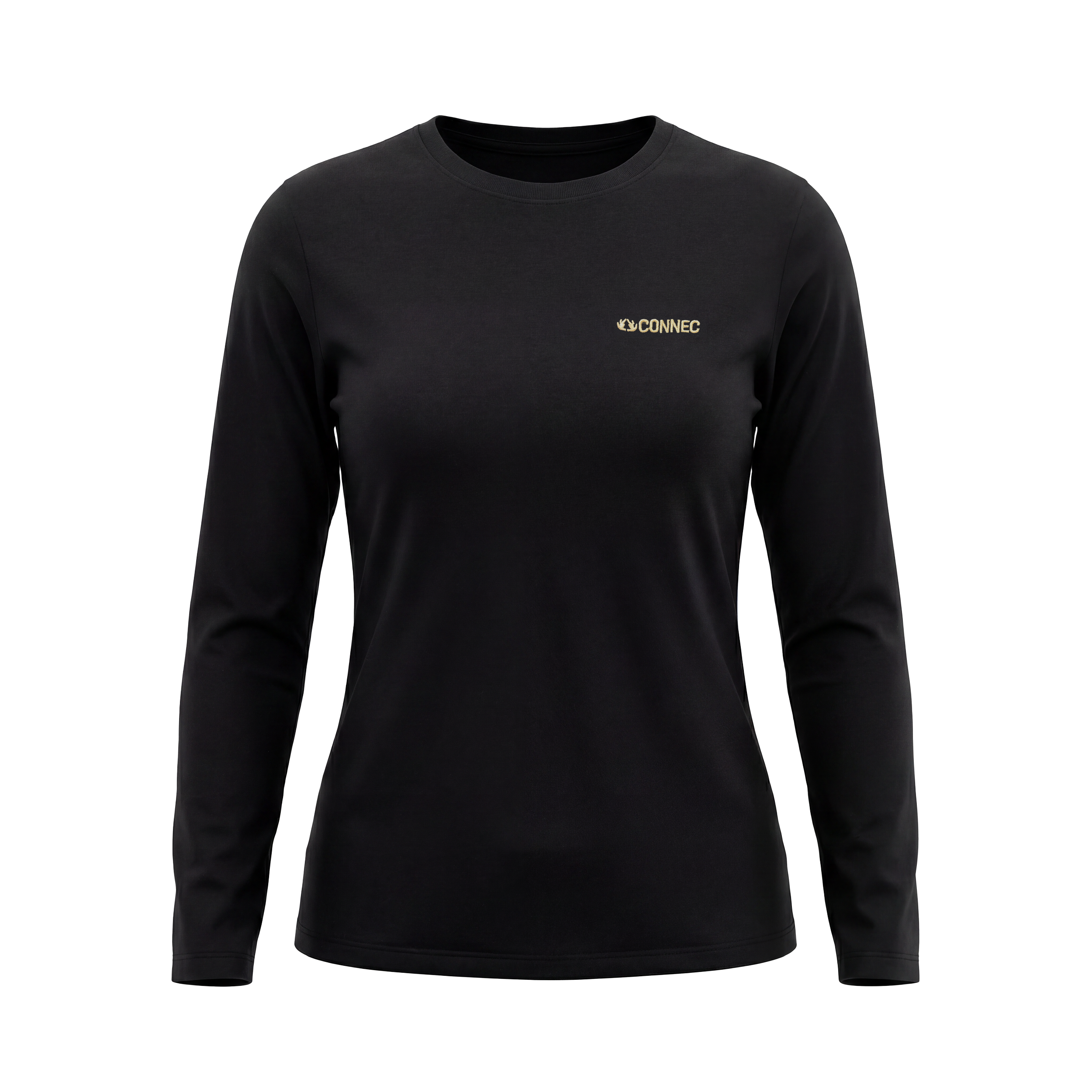 W CONNEC LS CREWNECK