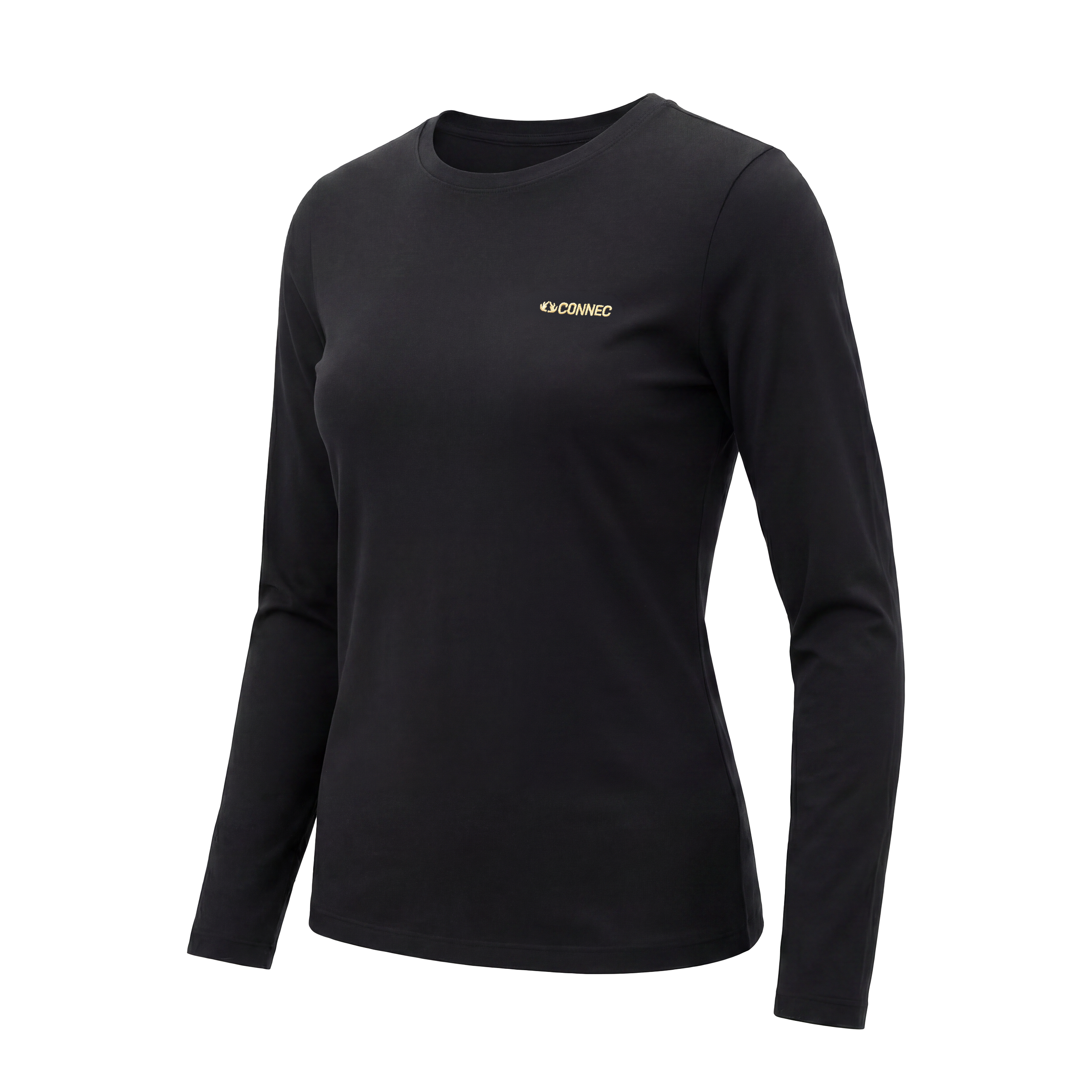 W CONNEC LS CREWNECK