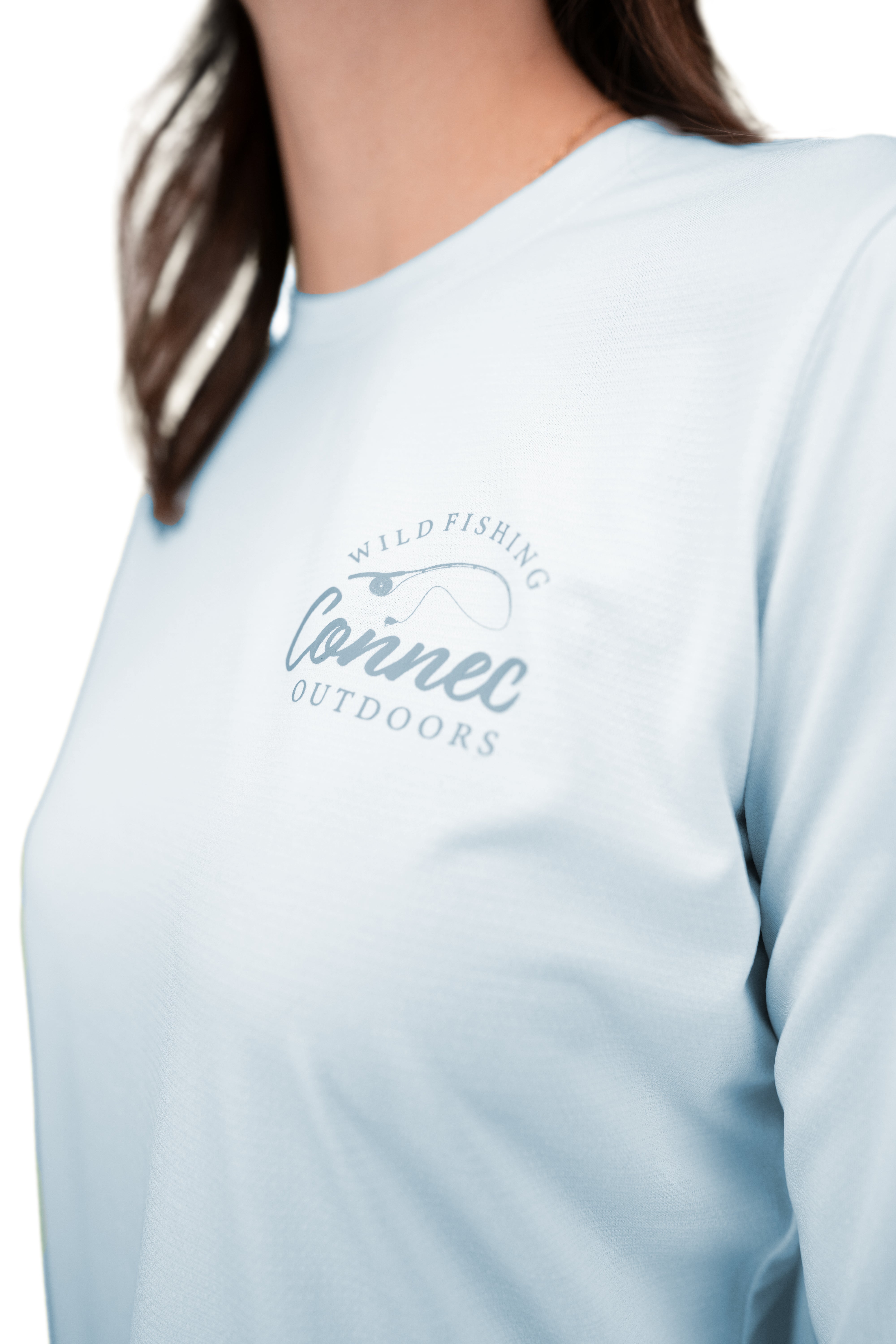 T-shirt à manches longues Equinoxe pour femme à col rond