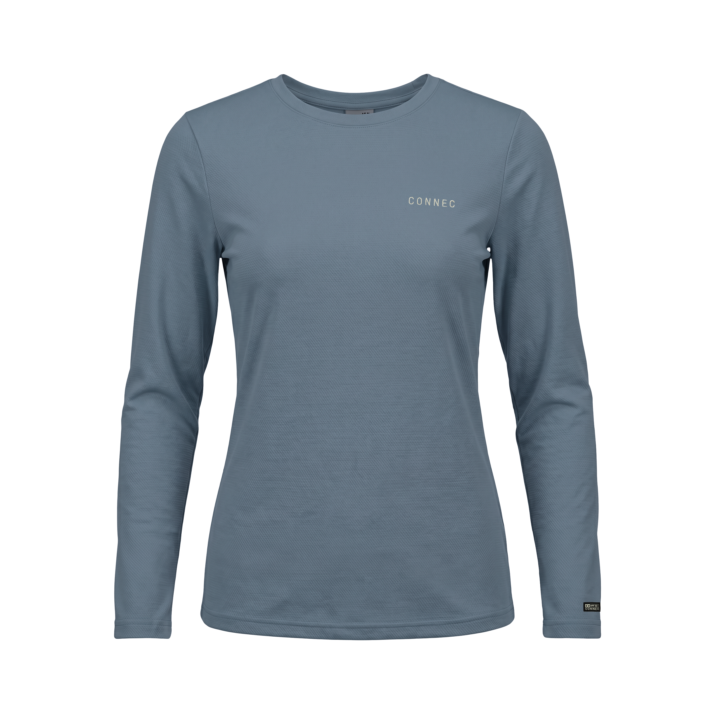 T-shirt à manches longues Equinoxe pour femme à col rond