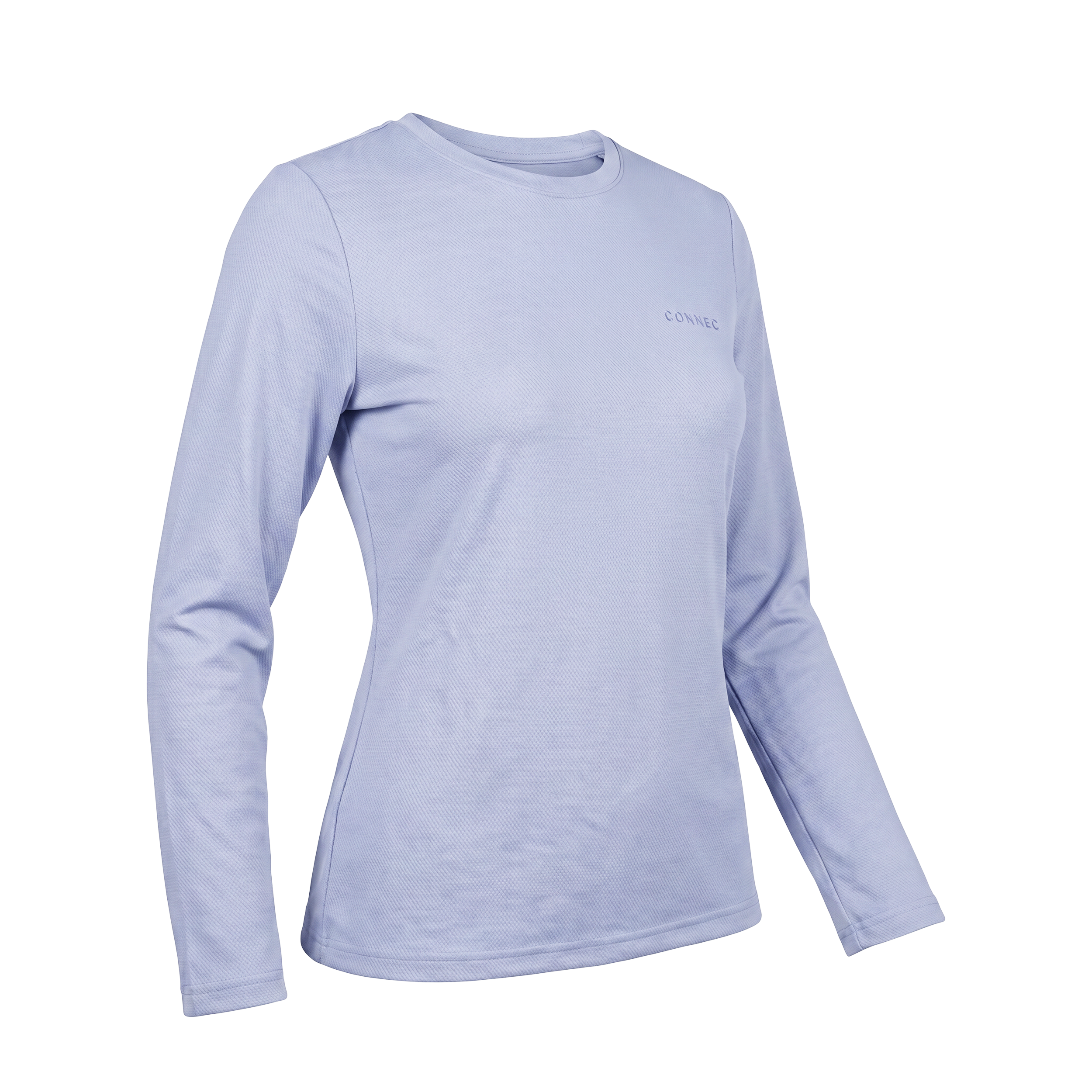 T-shirt à manches longues Equinoxe pour femme à col rond