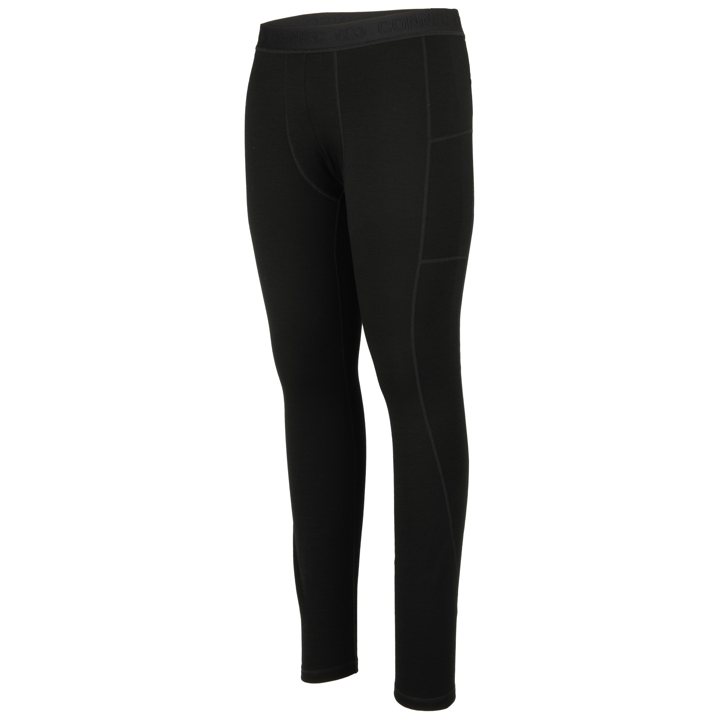 MERINO BASE LAYER  BOTTOM - 240 BLACK MOOSE