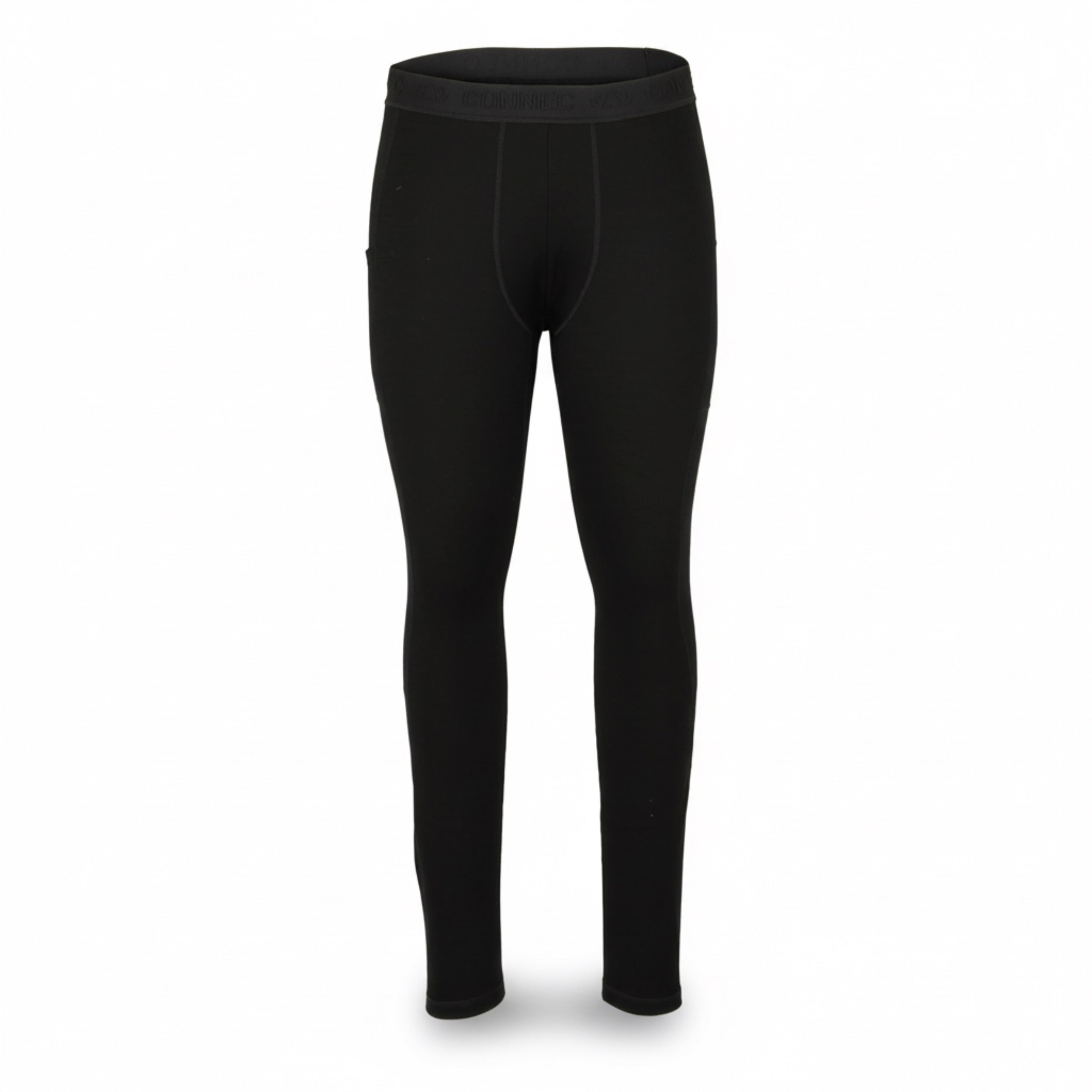 MERINO BASE LAYER  BOTTOM - 240 BLACK MOOSE