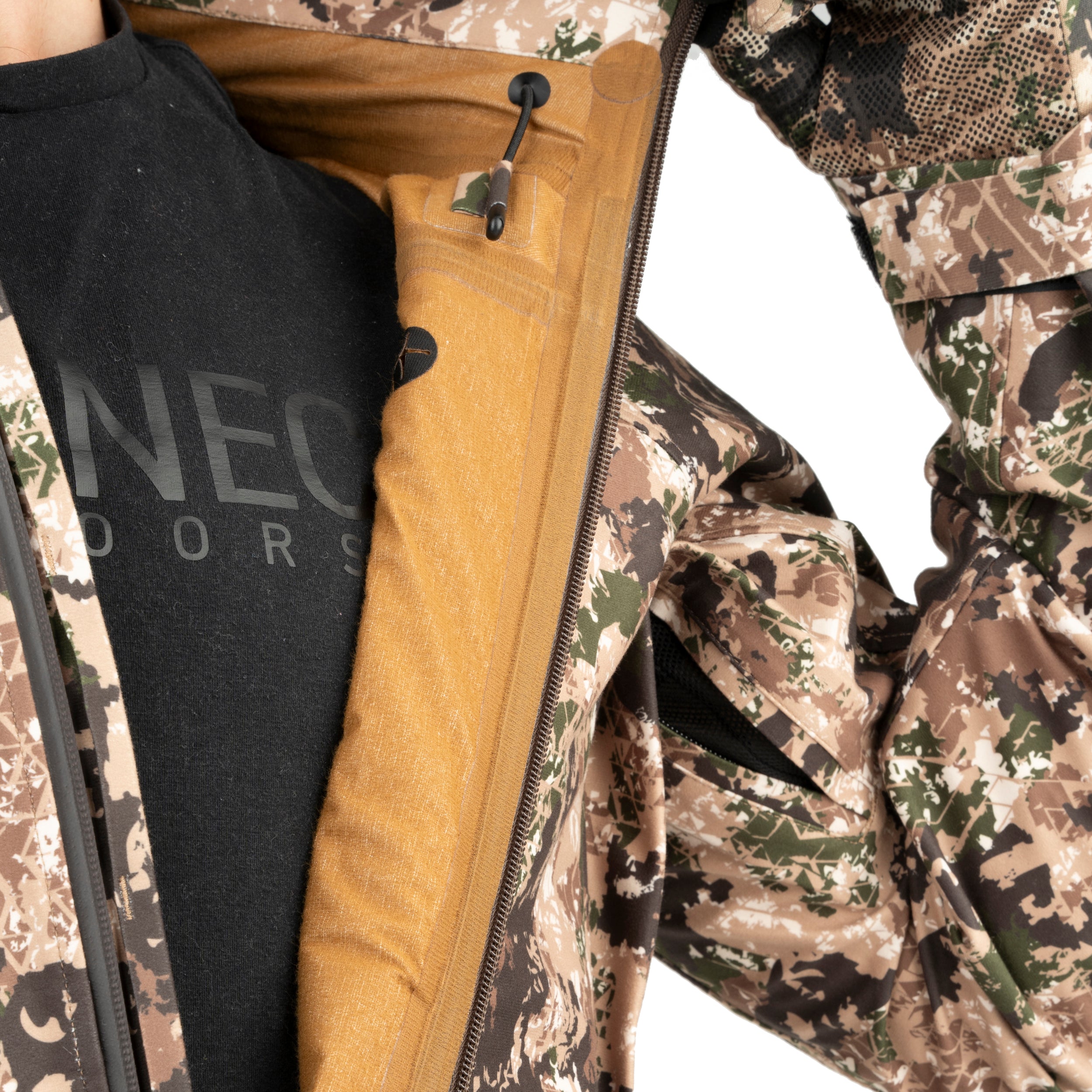 SLIKKE HUNTING JACKET - QUIET, TECHNICAL AND WATERPROOF - CONNEC