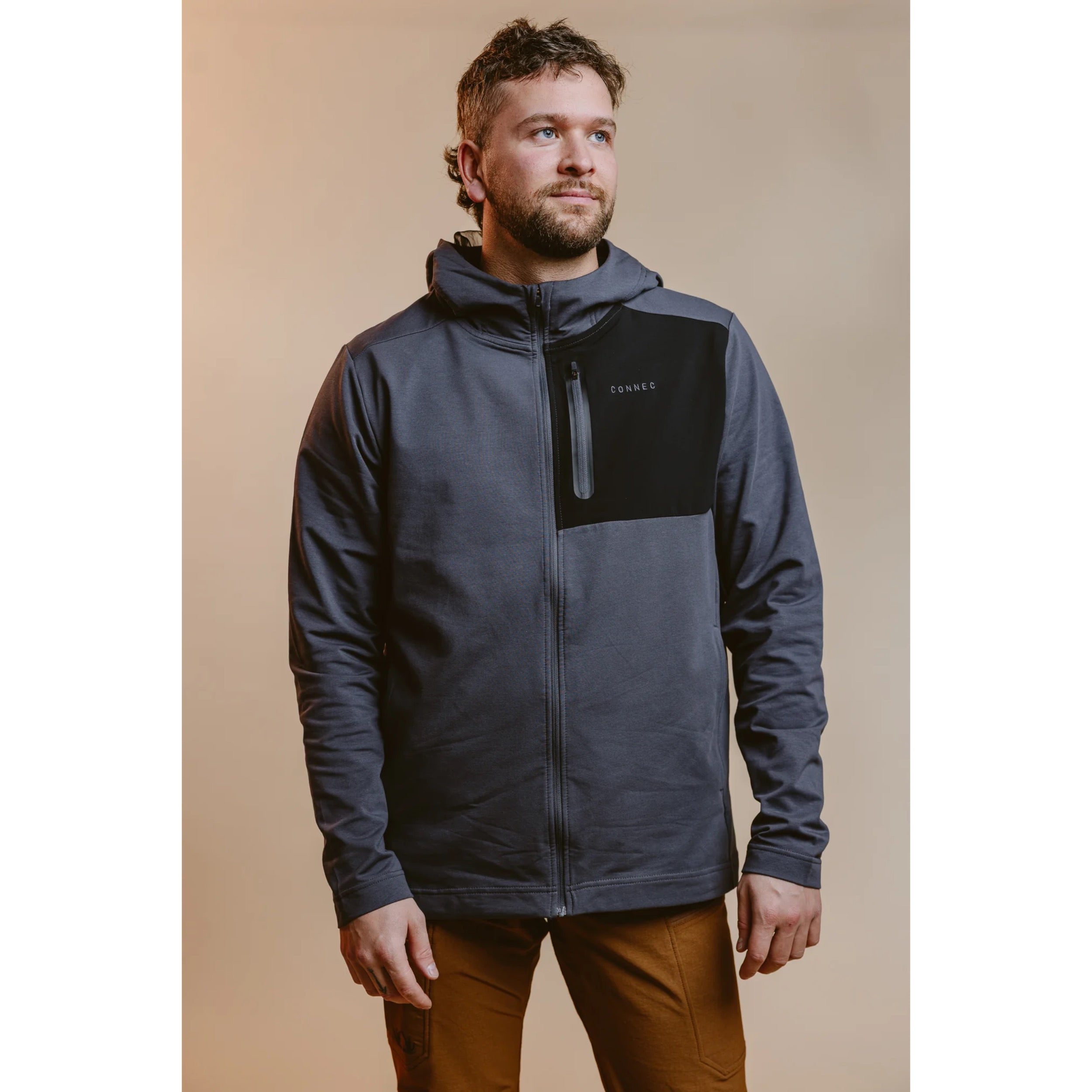 HOODIE CHANDLER À FERMETURE ÉCLAIR COMPLÈTE